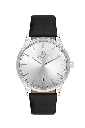 Bigotti Erkek Kol Saati ESBG.B.10672-1 Deri Kordon 39 mm Kasa Çapı