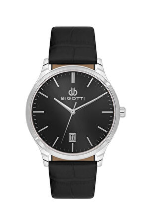 Bigotti Erkek Kol Saati ESBG.B.10672-2 Deri Kordon 39 mm Kasa Çapı