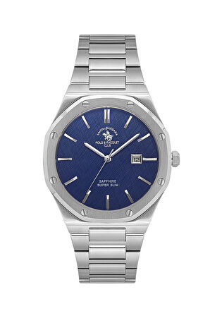 Santa Barbara Polo & Racquet Club Erkek Kol Saati ESSB.B.10673-3, Metal Kordon, 41 mm Kasa Çapı