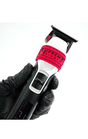 Supreme Trimmer S Clipper Grip – Kırmızı Silikon Kaymaz Tıraş Makinesi Tutuş Aparatı