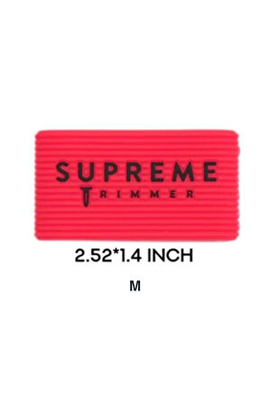 Supreme Trimmer M Clipper Grip – Kırmızı Silikon Kaymaz Tıraş Makinesi Tutuş Aparatı