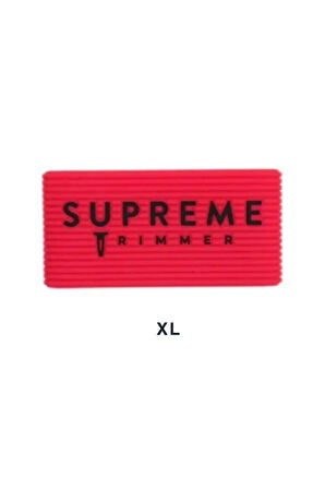Supreme Trimmer XL Clipper Grip – Kırmızı Silikon Kaymaz Tıraş Makinesi Tutuş Aparatı