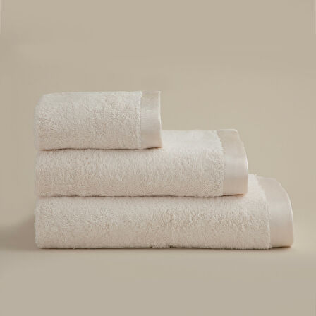 Floss Banyo Havlusu 85x150 cm Ekru