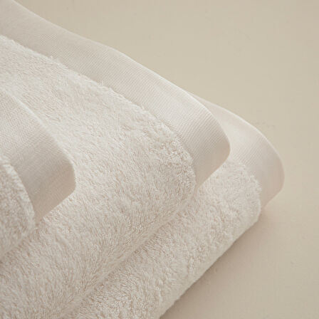 Floss Banyo Havlusu 85x150 cm Ekru