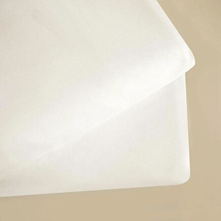 Ekstra Çift Kişilik Çarşaf 280x290 cm Ekru