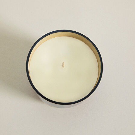 Metal Harfli Kokulu Mum Gunmetal