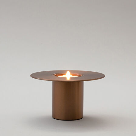 Dorothy Tealight Mumluk 12x6 cm  Bakır