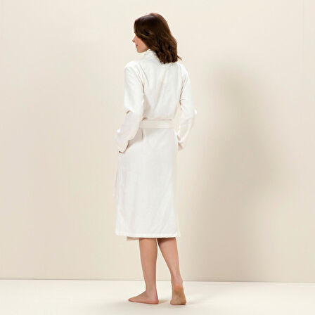 Umbrella Kadın Bornoz  Ekru