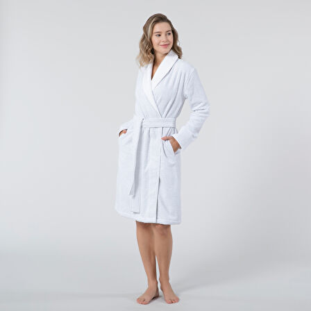 Felipe Kadın Bornoz  Beyaz