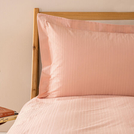 Laranja Nevresim Seti Çift Kişilik 200x220 cm KOYU SOMON