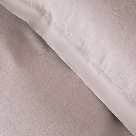 Mismo Ekstra Çift Kişilik Nevresim Seti 230x220 cm Sıcak Gri