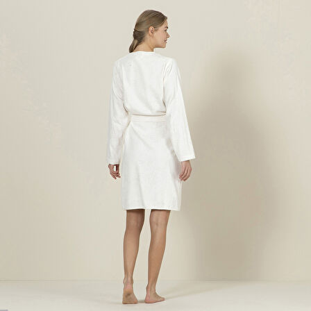 Carren Kadın Bornoz Ekru