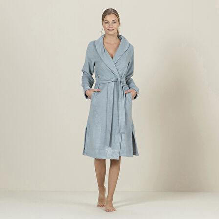 Debby Kadın Bornoz Aqua