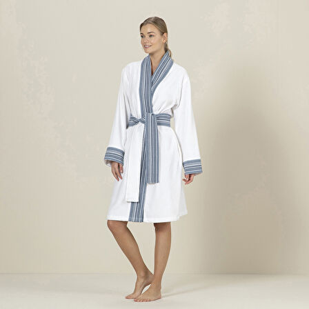 Sonhe Kadın Bornoz Beyaz