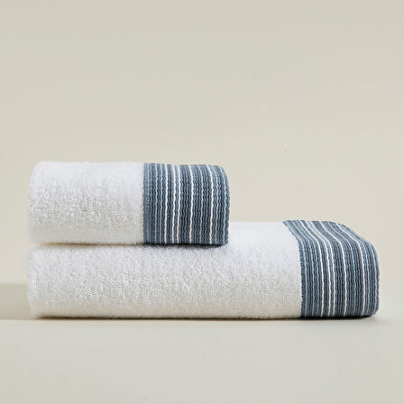 Sonhe Banyo Havlusu 85x150 cm Beyaz