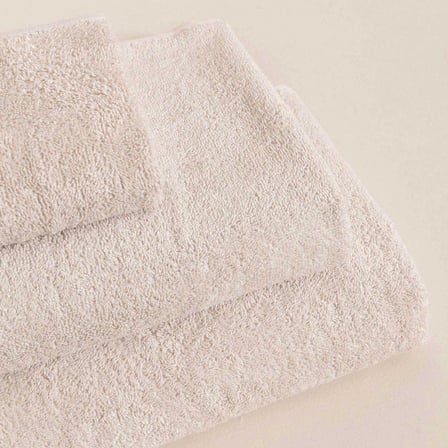 Hemillie %100 Pamuk  Banyo Havlusu 70x140  cm Bej