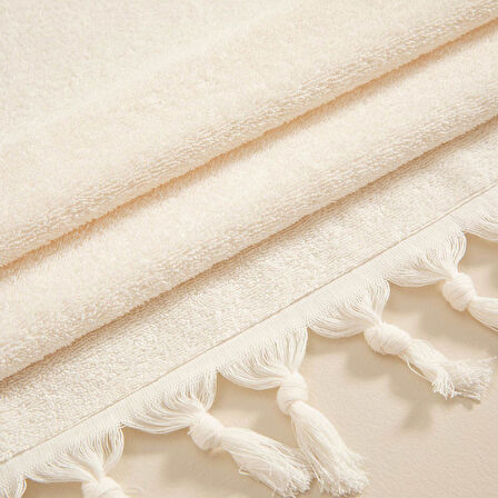 Hemillie Banyo Havlusu 70x140 cm Ekru