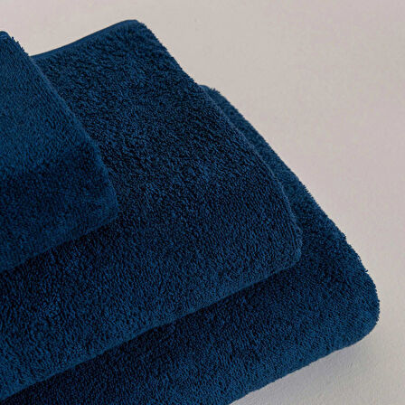 Hemillie Banyo Havlusu 70x140 cm Marin Mavi