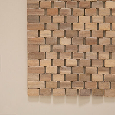 Alfa Ahşap Paspas 60x100cm Natural