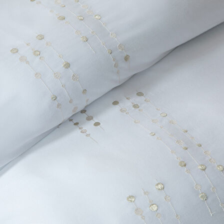 Madria Nevresım Seti Tek Kişilik 160x220 cm Beyaz