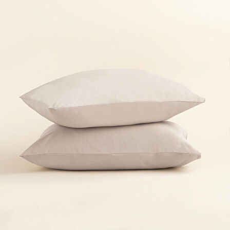 Classic Standart Yastık Kılıfı 50x70 cm Bej