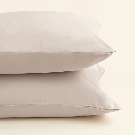 Classic Standart Yastık Kılıfı 50x70 cm Bej