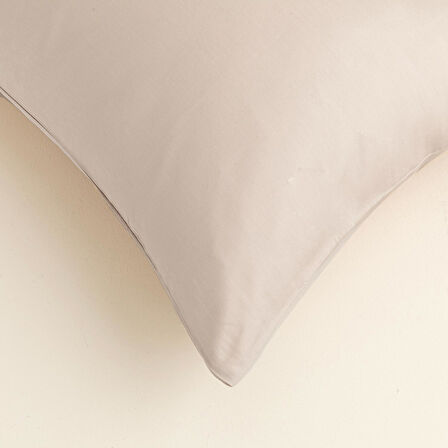 Classic Standart Yastık Kılıfı 50x70 cm Bej