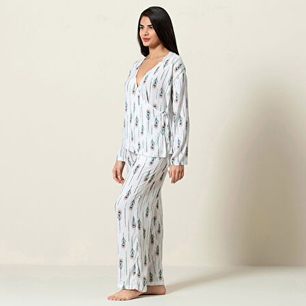 Allegra Gecelik Beyaz