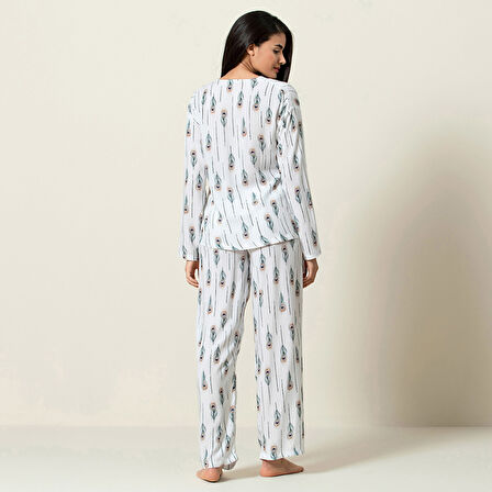 Allegra Gecelik Beyaz