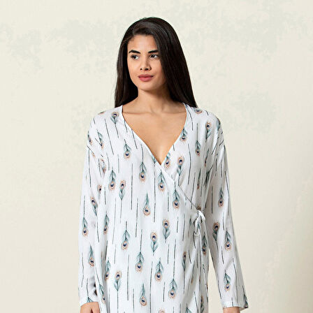 Allegra Gecelik Beyaz