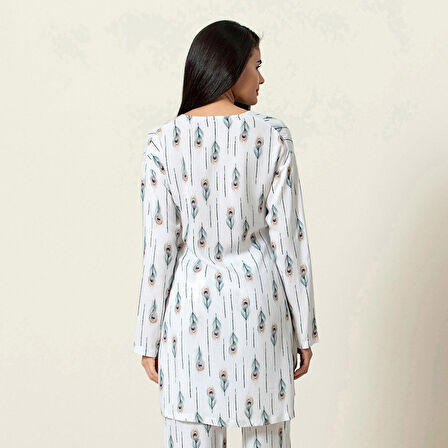 Allegra Gecelik Beyaz