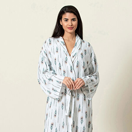 Allegra Sabahlık Beyaz