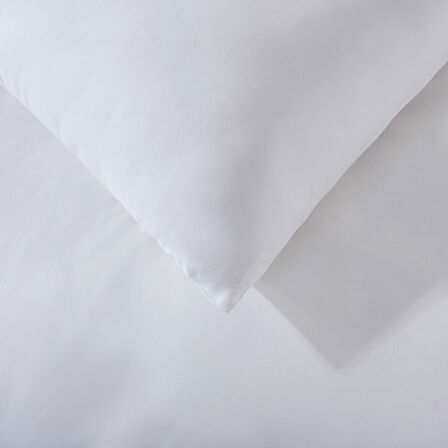 Alana Nevresim Seti Çift Kişilik 200x220 cm Beyaz