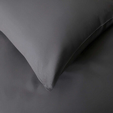 Alana Nevresim Seti King Size 230x220 cm Antrasit