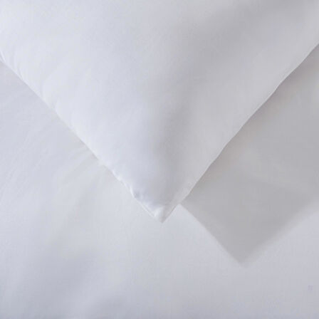 Alana Nevresim Seti King Size 230x220 cm Beyaz