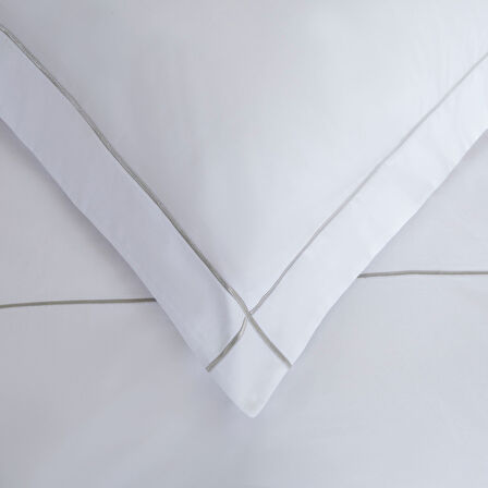 Falicia Nevresim Seti 230x220 cm Beyaz