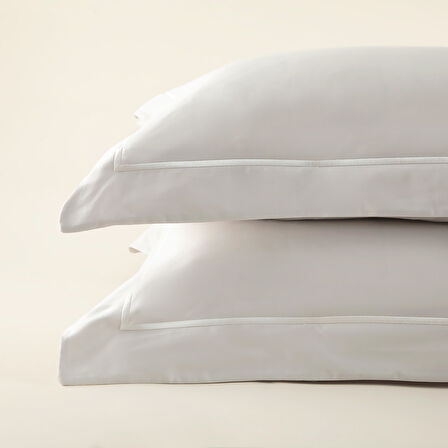 Edeline Yastık Kılıfı 50x70 cm Soğuk Gri