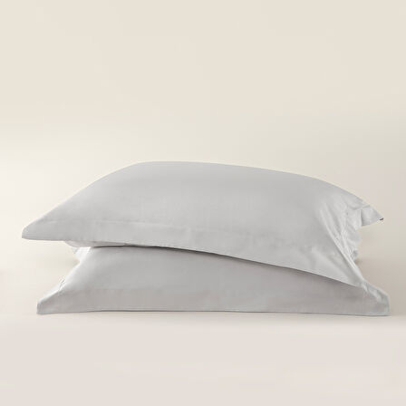Luxury Yastık Kılıfı 50x70 cm Soğuk Gri