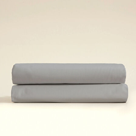 Alana Düz Çarşaf 280x290 cm Gri