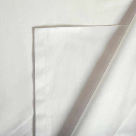 Edeline Düz Çarşaf 240x260 cm Ekru