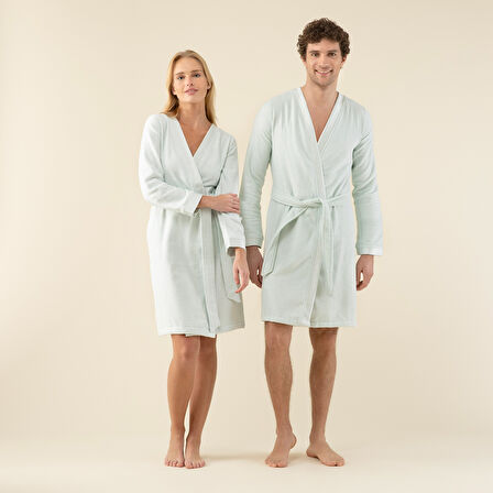 Floss Unisex Bornoz Su Yeşili