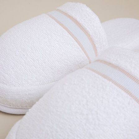 Derin Unisex Terlik Beyaz/Açık Mavi