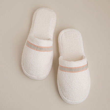 Derin Unisex Terlik Ekru/Mango