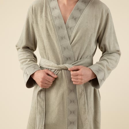 Marıgold Bambu Unısex Bornoz Yeşil
