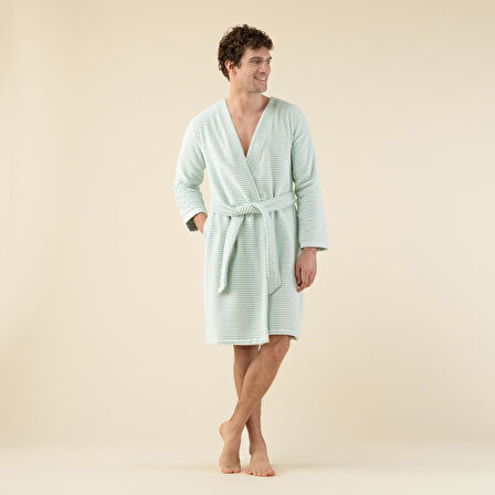 Lumina Unisex Bornoz Su Yeşili