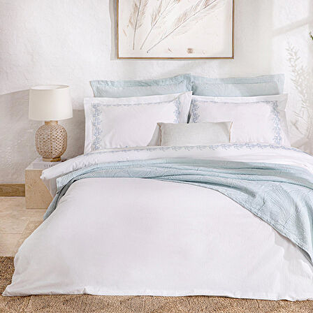 Casseline Nevresim Seti Ekstra King 260x220 cm Beyaz