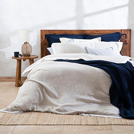 Alesta Nevresim Seti Ekstra King 260x220 cm Natural