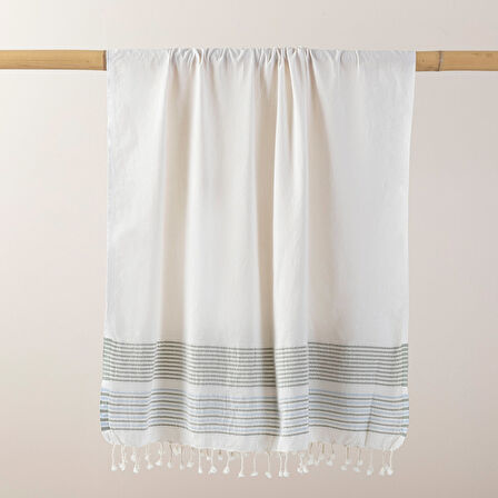 Codruta Peştamal 90x170 cm EKRU/MINT
