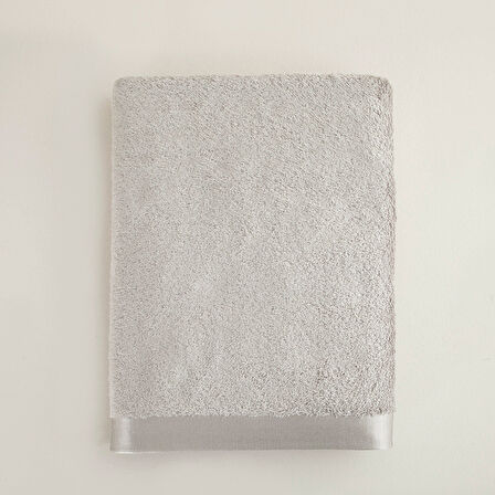 Floss Banyo Havlusu 85x150 cm Açık Gri