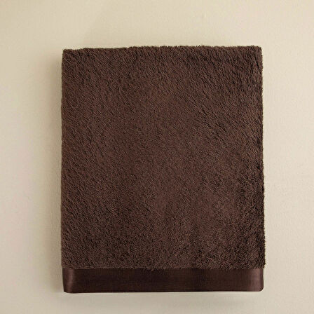 Floss Banyo Havlusu 85x150 cm Koyu Kahve